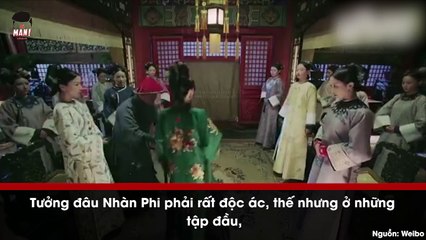 Chưa kịp ác, Xa Thi Mạn trong tập đầu Diên Hi Công Lược lại hiền thục và bị lấn lướt thế này đây