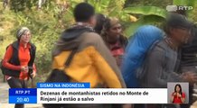 Já estão a salvo os montanhistas retidos no Monte Rinjani
