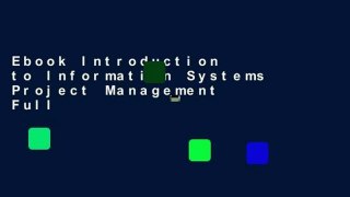 Ebook Introduction to Information Systems Project Management Full