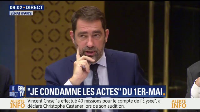 Affaire Benalla: Vincent Crase n'avait pas de port d'arme selon les informations en ma possession , assure Christophe Castaner
