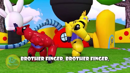 Baymax Mickey Finger Family | Nursery Rhymes and Kids Song | 3D Animation