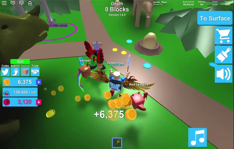Roblox Mining Simulator Rebirth Glitch