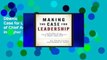 D0wnload Online Making the Case for Leadership: Profiles of Chief Advancement Officers in Higher