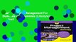Reading Project Management For Dummies (For Dummies (Lifestyle)) For Ipad