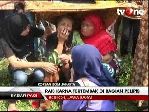 Korban Penembakan Teroris Bom Thamrin Dimakamkan di Bogor