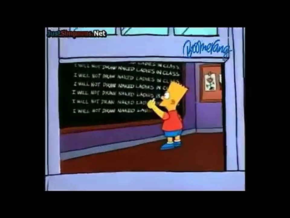 The Simpsons on Boomerang UK (September 13th, 2005)