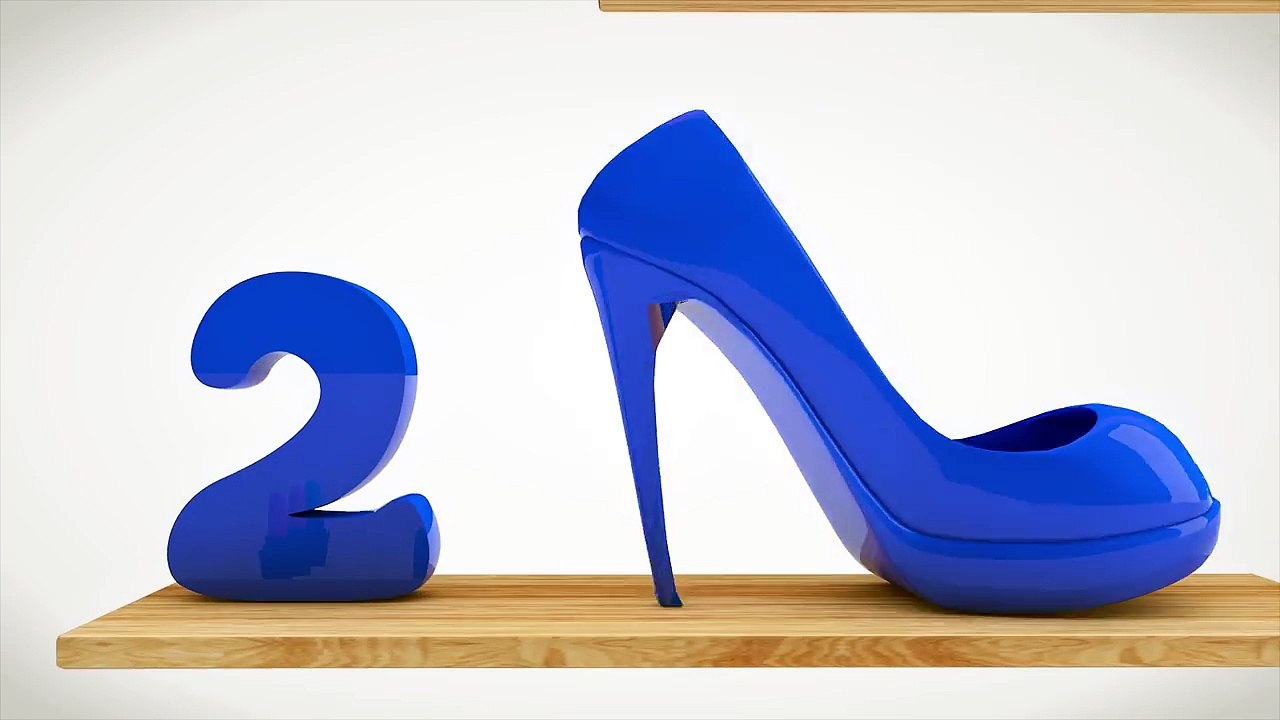 Learn Colors With Lipstick And Learn Numbers High Heels Fun Toys Videos For Kids