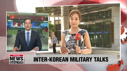Tuesday's general-level inter-Korean military talks begin in friendly atmosphere