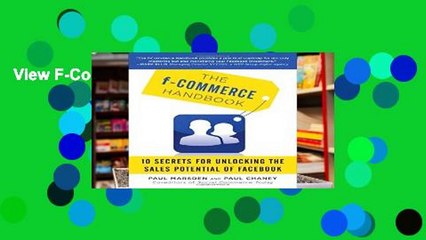 View F-Commerce Handbook Ebook