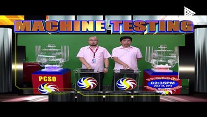 PCSO 4 PM Lotto Draw, July 31, 2018