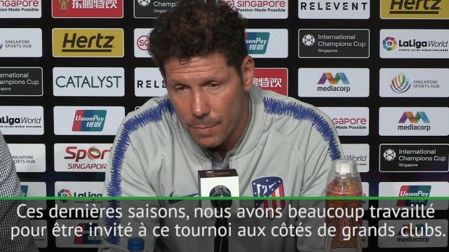 Atlético - Simeone : Fier de faire partie des grands clubs