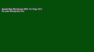 [book] New Wordpress SEO: On-Page SEO for your Wordpress Site