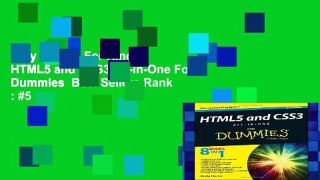 Any Format For Kindle  HTML5 and CSS3 All-in-One For Dummies  Best Sellers Rank : #5