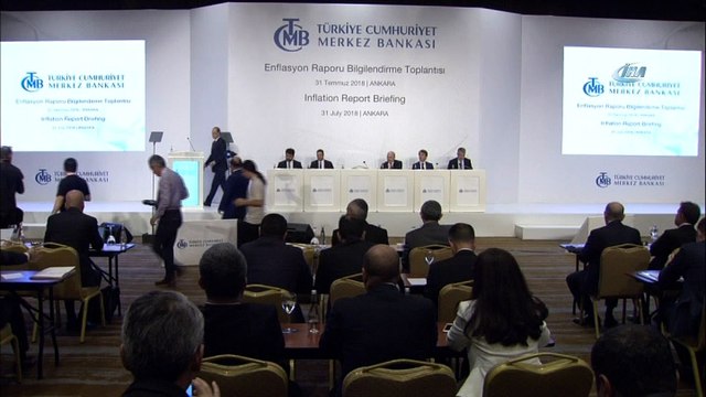 TCMB Başkanı Çetinkaya: “Enflasyonun 2018 yıl sonunda yüzde 13,4 olarak gerçekleşeceğini tahmin ediyoruz”