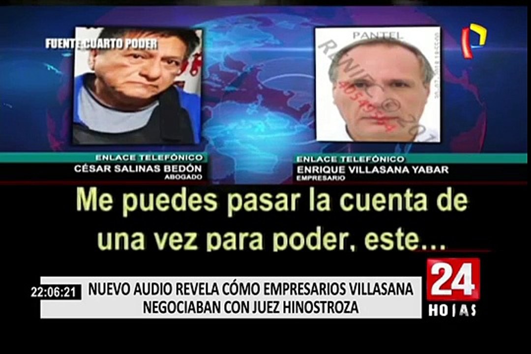 Nuevo audio revela negociaciones de empresario Enrique Villasana con Walter Ríos