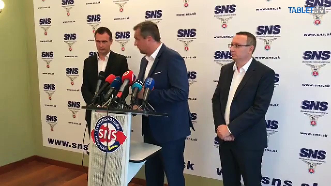 ZÁZNAM: TK Slovenskej národnej strany