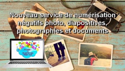 Nouveau service de numérisation chez 'Internet & Informatique pour tous"