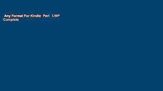 Any Format For Kindle  Perl   LWP Complete