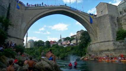 هذا الصباح-عشرات الرياضيين يشاركون بـ"مسابقة موستار" للقفز بالبوسنة