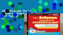 About For Books  The Science Teacher s Activity-A-Day, Grades 5-10: Over 180 Reproducible Pages of