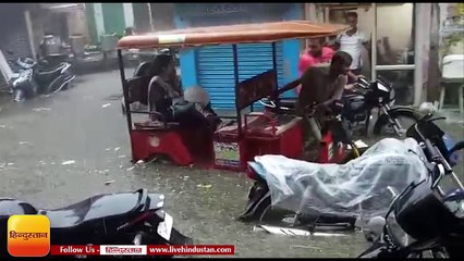 नैनीताल जिले में भारी बारिश से नदी-नाले उफान पर II  Due to heavy rain in Nainital district river-drain on boom