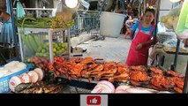 Best chicken street food Chicken over Hot Coals Thai Style Street Food