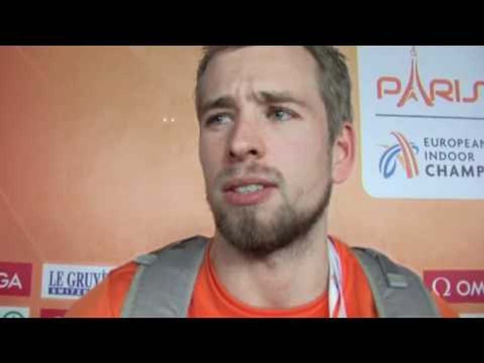Ingmar Vos (NED) after three events heptathlon