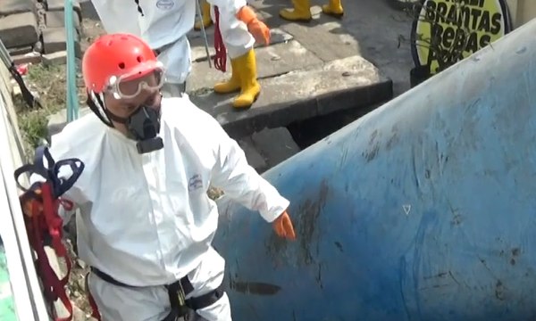 Peringatan Hari Sungai, Aktivis Operasi Limbah Popok