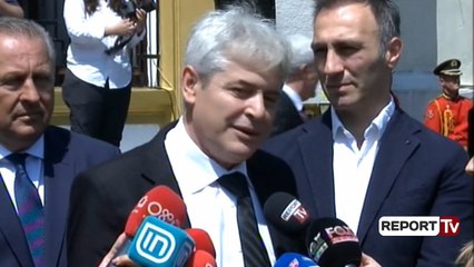 report Tv - Homazhet, Ali Ahmeti: Hajdaraga na ndihmoi në ditë të vështira, ishte njeri bashkëpunues
