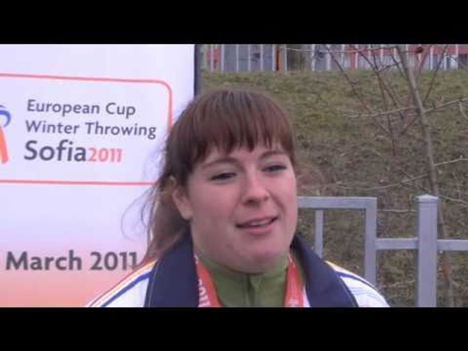 Zalina Marghieva (MDA) after hammer throw