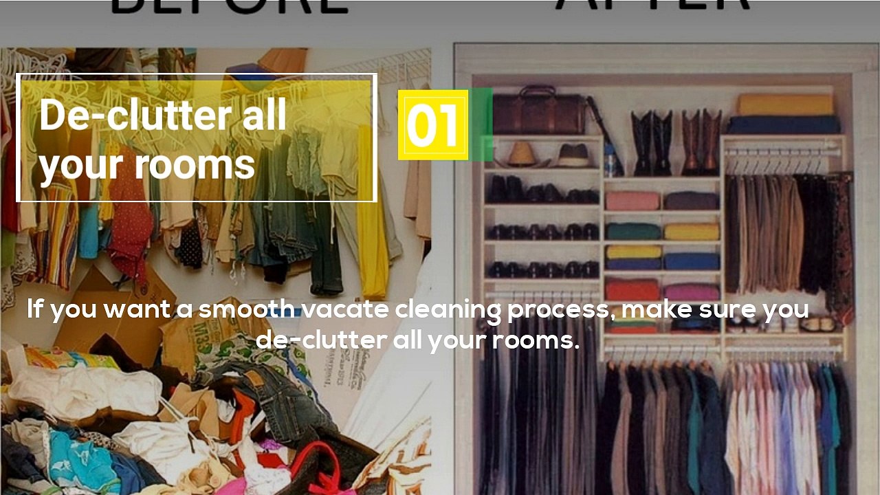 Important Vacate Cleaning Tips for Your Home