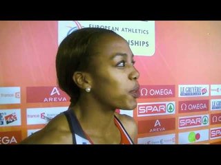 Download Video: Tifanny Ofili (GBR) after 60m hurdles heats