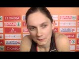 Elisabeth Davin (BEL) after 60m hurdles semi-final