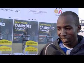 Cornelius Ndiwa (KEN) representing AK Spartak Dubnica after 5.000m