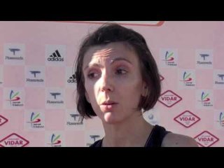 Krisztina Papp (HUN) after EC 10.000m,Oslo