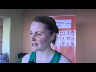 Ciara Mageean (IRL) after 1500m, European Team Championships Izmir