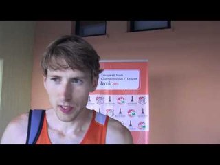Wouter de Boer (NED) after 800m, European Team Championships Izmir