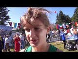 Louise Hill-Stirling (IRL) after European Mountain Running Championships