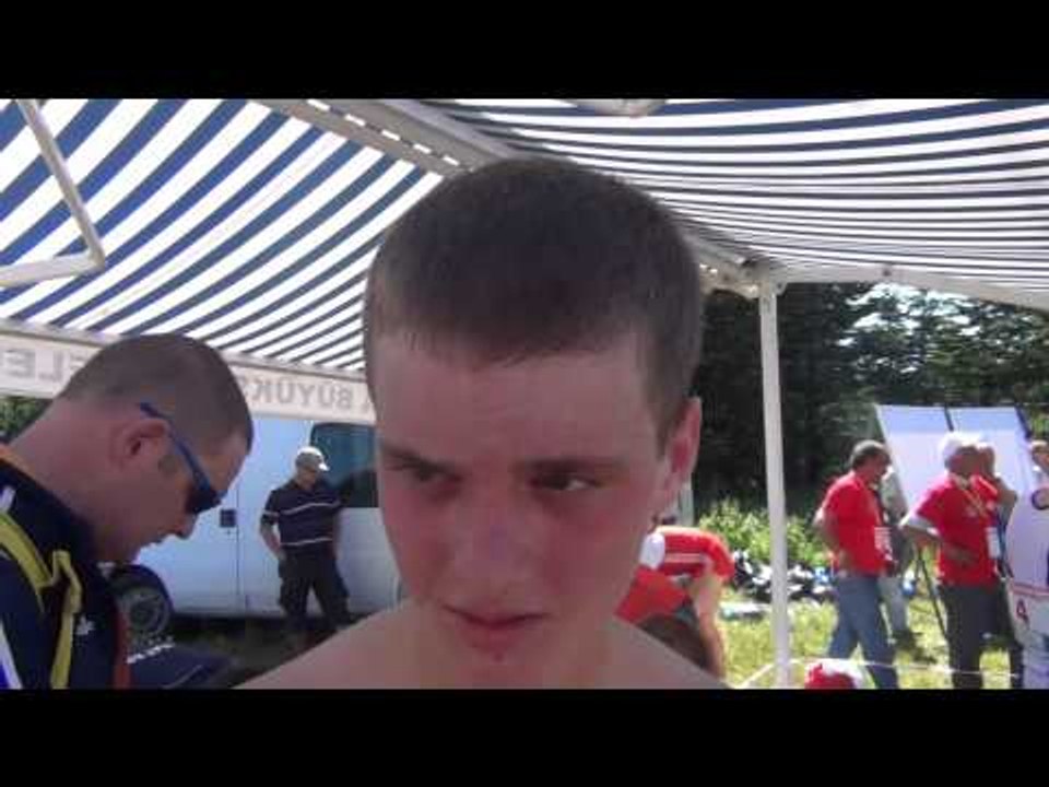 Anton Palzer (GER) after the European Mountain Running Championships