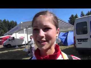 Christina Mandlbauer (AUS) after the European Mountain Running Championships