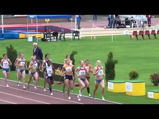 800m (W), heat 2, EC Combined Events Torun