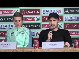 Pre-race pressconference, SPAR European Cross Country Champonships, Velenje