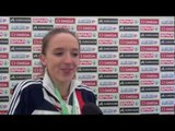 Emelia Gorecka (GBR) after winning gold in women's junior race
