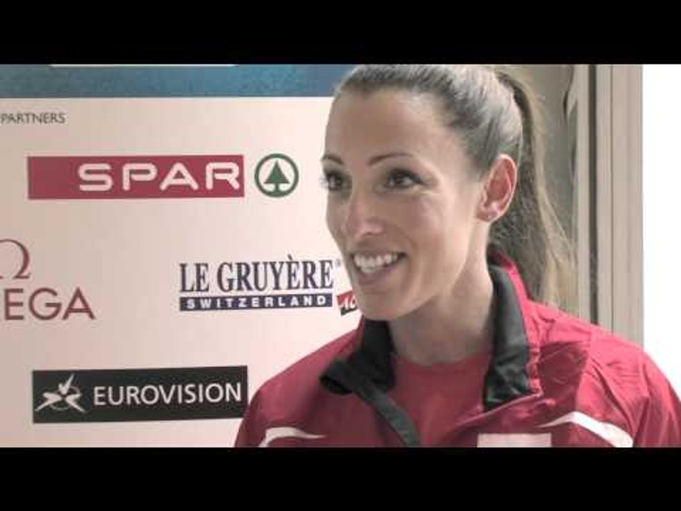 2012 European Athletics Championships Press Conference - Ivet Lalova