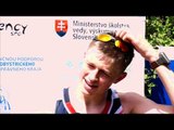 JAMIE HIGGINS (GBR) AFTER THE JUNIOR MEN'S 10K RACE, DUDINCE