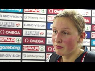 HOLLY BLEASDALE (GBR) -- WOMEN'S POLE VAULT GOLD MEDALLIST