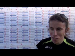 Clarissa Cruz (POR) after the 3.000m steeple