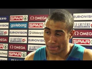 JIMMY VICAUT (FRA) -- MEN'S 60M GOLD MEDALLIST