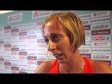 Corinna Harrer (GER) after the 3rd place at the 3000m at Gateshead 2013