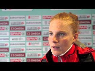 Betty Heidler (GER) after winning the hammer throw at Gateshead 2013 ETCH